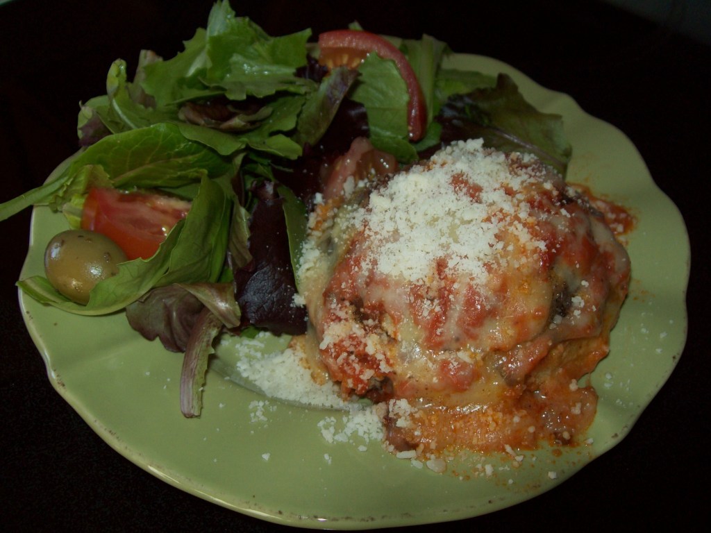 Meatless Monday…Eggplant Parmesan. – Simply Living Healthy