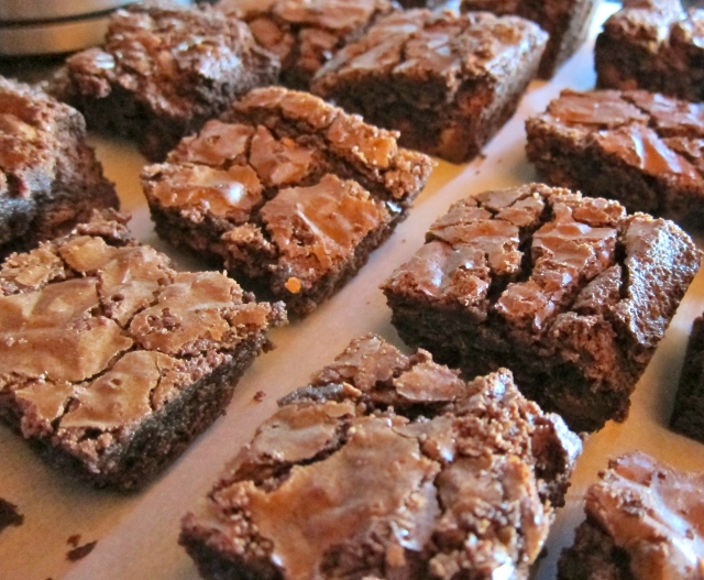 Double Chocolate Peanut Butter Chip Brownies 2